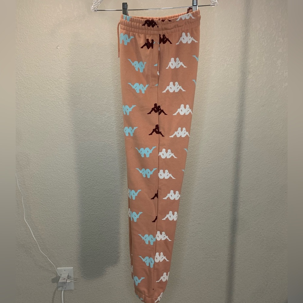 Kappa pants printed with the logo